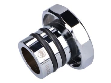 Tankdeckel Aluminium 30mm mit "PUCH" Logo